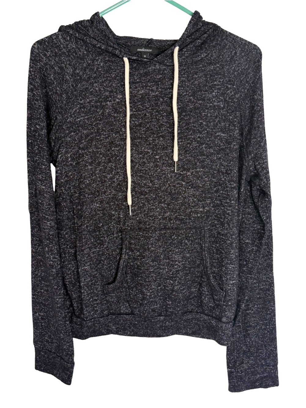 3/$20 Ambiance Black & Gray Lightweight Hoodie